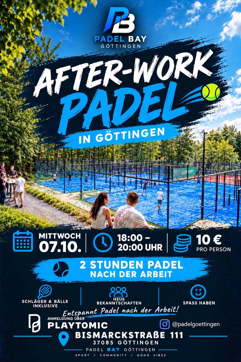 After-Work Padel beim GTC!