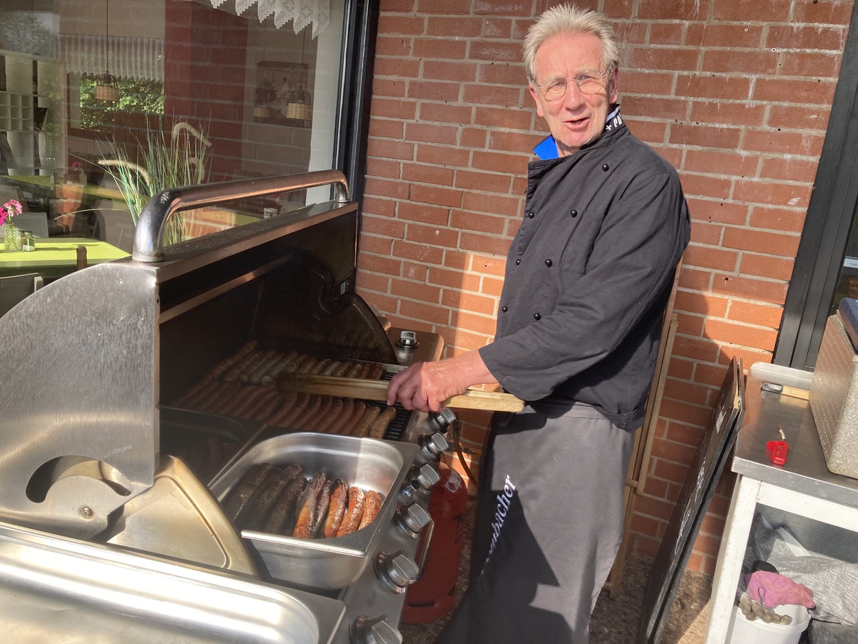Barbecue mit Wolle am 1. Mai